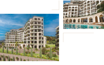 Royal View Resort & Spa City – špičkový komplex, ubytovanie s 5 hviezdičkami v Čiernej Hore