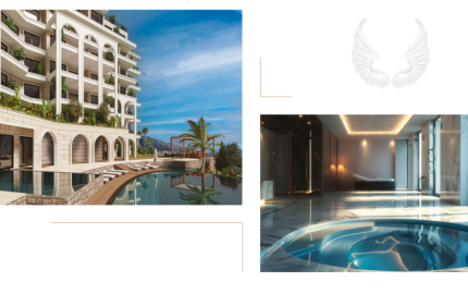 Royal View Resort & Spa City – špičkový komplex, ubytovanie s 5 hviezdičkami v Čiernej Hore