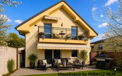 MODERNÝ 5IZB. ROD. DOM S PARKOVANÍM A ZÁHRADOU V NOVOSTAVBE