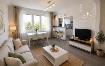 PRIESTRANNÝ, KOMPLETNE ZREKONŠTRUOVANÝ 3I BYT S BALKÓNOM NA HABURSKEJ