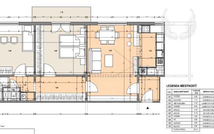 PRIESTRANNÝ, KOMPLETNE ZREKONŠTRUOVANÝ 3I BYT S BALKÓNOM NA HABURSKEJ