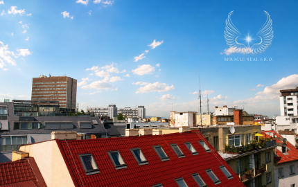 🌇 Veľká terasa s panoramatickým výhľadom / Komfortné bývanie v centre Bratislavy