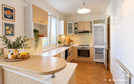 PRIESTRANNÝ 2I BYT (65 m²) S BALKÓNOM A VÝHĽADOM DO PARKU NA ZAČIATKU PETRŽALKY