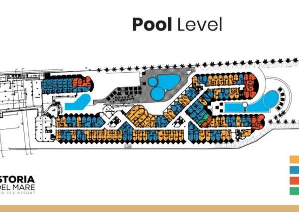 Rezort na pláži Storia del Mare - skvelá poloha v centre