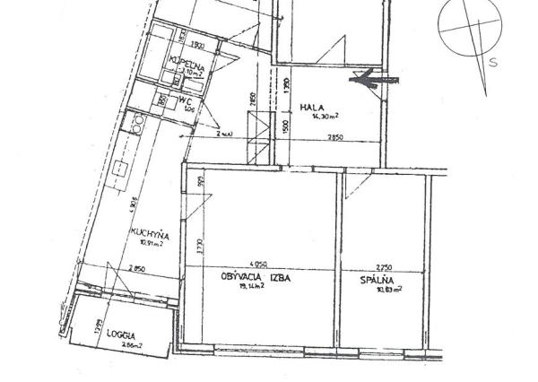TOP!!! PRIESTRANNÝ 4I BYT S LOGGIOU NA DLHÝCH DIELOCH