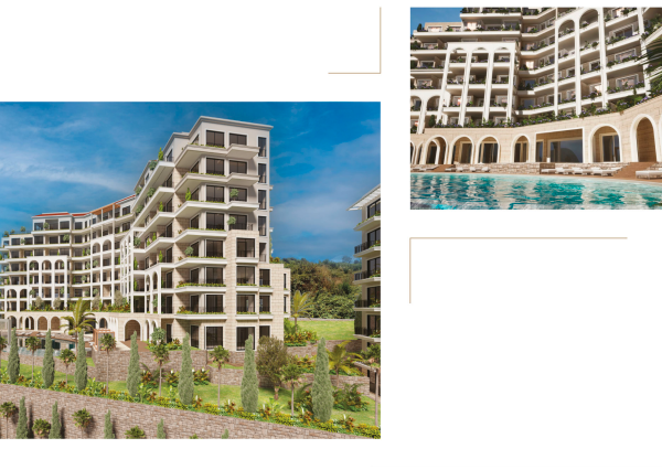 Royal View Resort & Spa City – špičkový komplex, ubytovanie s 5 hviezdičkami v Čiernej Hore