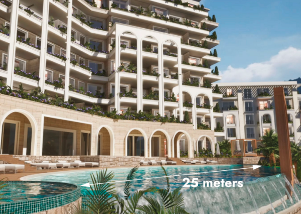 Royal View Resort & Spa City – špičkový komplex, ubytovanie s 5 hviezdičkami v Čiernej Hore