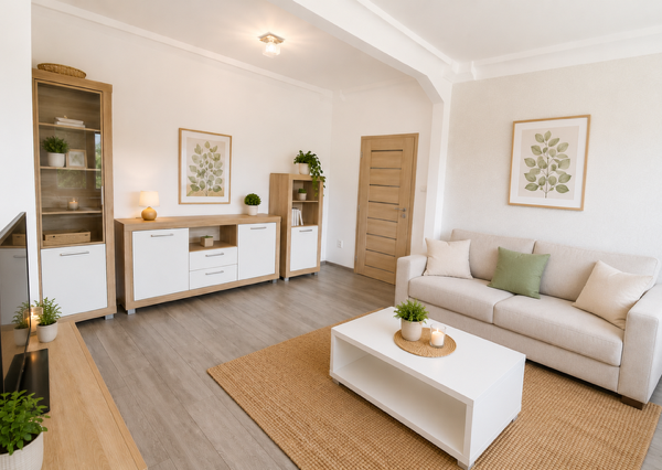 PRIESTRANNÝ, KOMPLETNE ZREKONŠTRUOVANÝ 3I BYT S BALKÓNOM NA HABURSKEJ