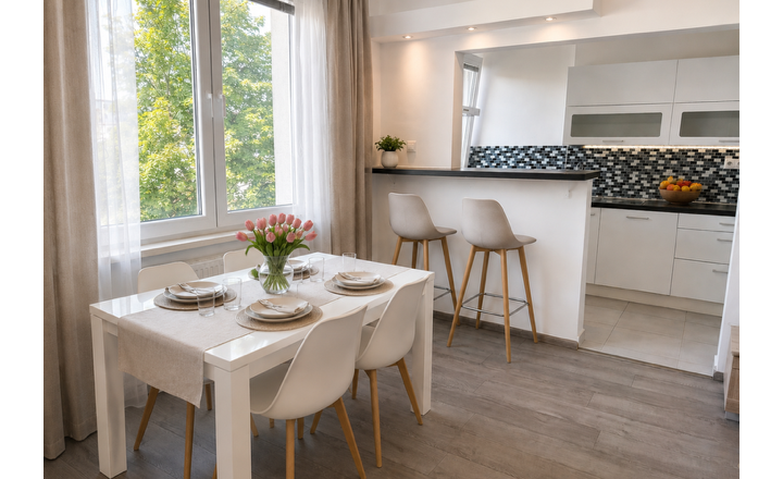 PREDANÉ!!! PRIESTRANNÝ, KOMPLETNE ZREKONŠTRUOVANÝ 3I BYT S BALKÓNOM NA HABURSKEJ - fotografia 6