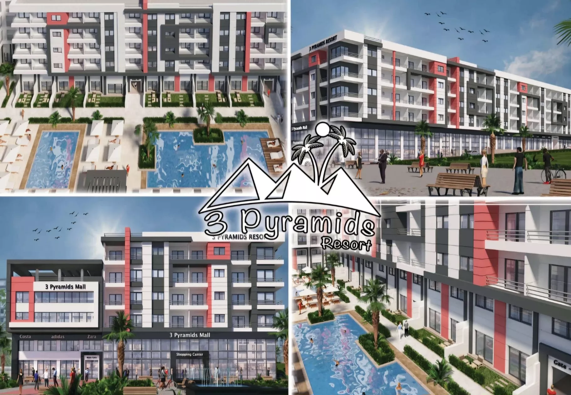 NÁDHERNÝ REZORT V ČASTI AL AHYA - HURGHADA