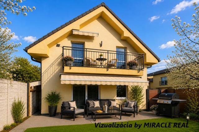 MODERNÝ 5IZB. ROD. DOM S PARKOVANÍM A ZÁHRADOU V NOVOSTAVBE
