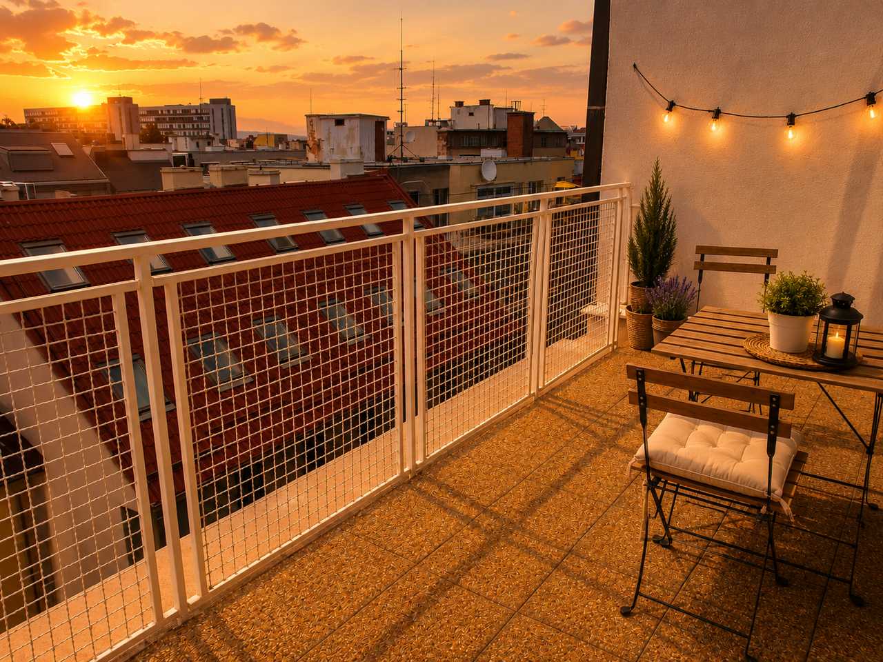 🌇 Veľká terasa s panoramatickým výhľadom / Komfortné bývanie v centre Bratislavy